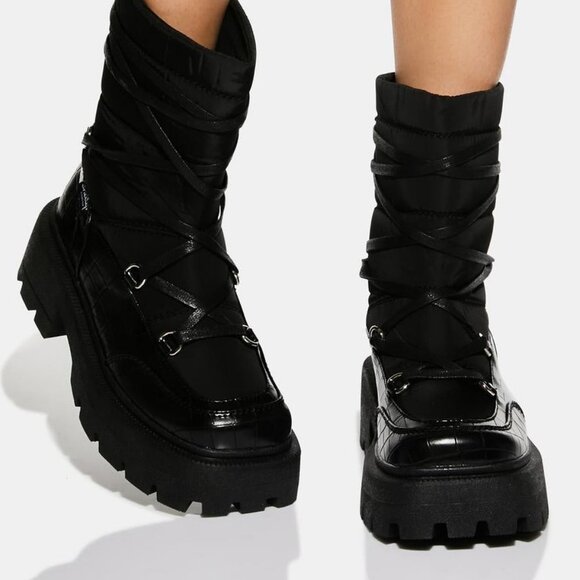 Shellys London BIG BLACK  Snowfall Snow Boots  ( BRAND NEW !!! ) - Picture 4 of 8